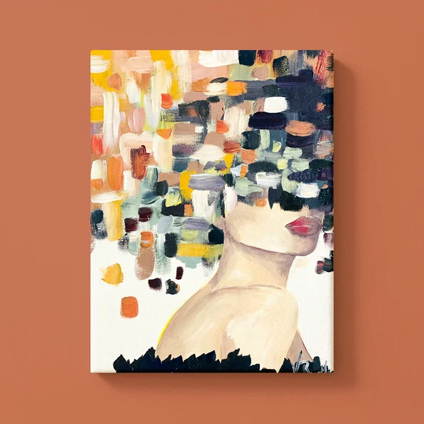 Finde deine abstrakte ArtNight Colourful Particles