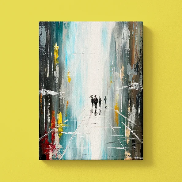 Finde deine abstrakte ArtNight Stadtspaziergang