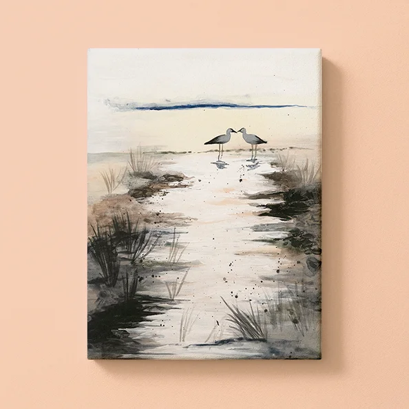 Landschaften malen mit ArtNight Wattwanderung