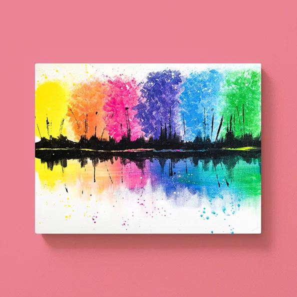 ArtNight Kids Motive ArtNight Kids: Farbwald