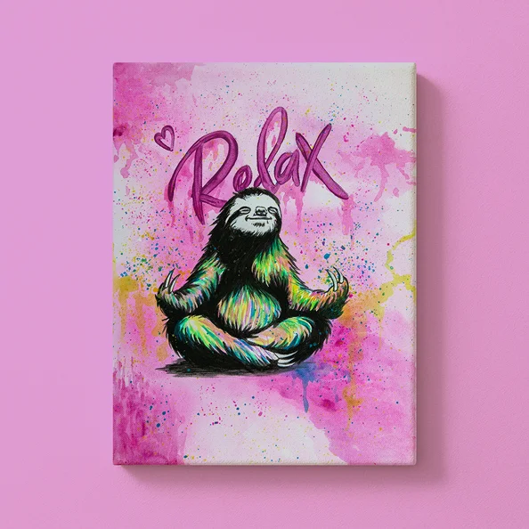 ArtNight Street Art Malkurse Streetart Faultier