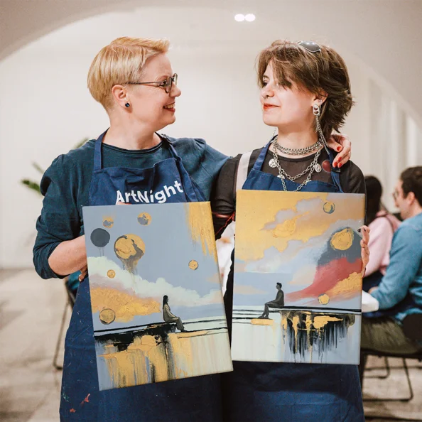 Entdecke die neuesten ArtNight Erlebnisse Gemeinsam Malen: Abstrakt