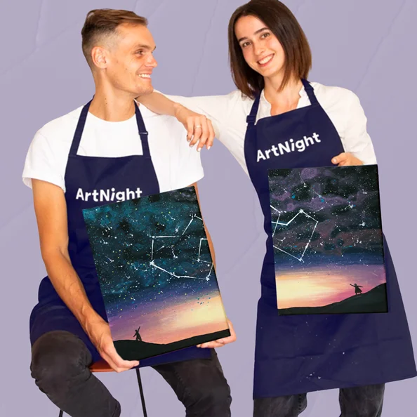 Entdecke die neuesten ArtNight Erlebnisse Gemeinsam Malen: Sternenhimmel