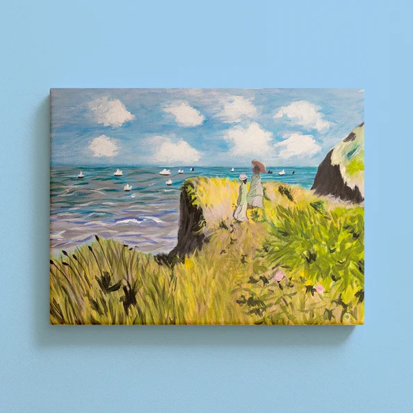 Neue ArtNight-Motive und -Erlebnisse ArtNight Klassik: Monet - Cliff Walk at Pourville