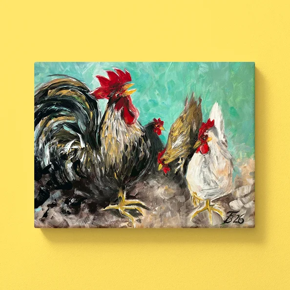 Entdecke die neuesten ArtNight Erlebnisse Der Hahn und sein Hofstaat