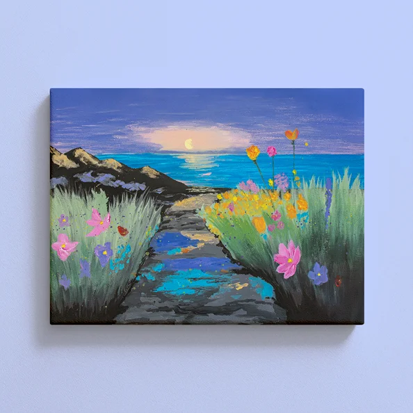 Neue ArtNight-Motive und -Erlebnisse Blumenpfad