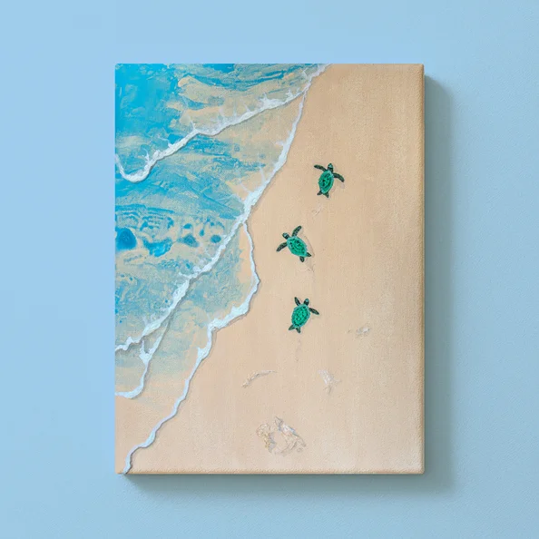 Neue ArtNight-Motive und -Erlebnisse Spuren im Sand