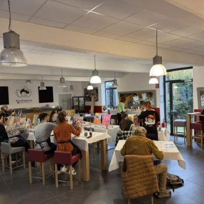 Rosbistro in der Rosfabrik