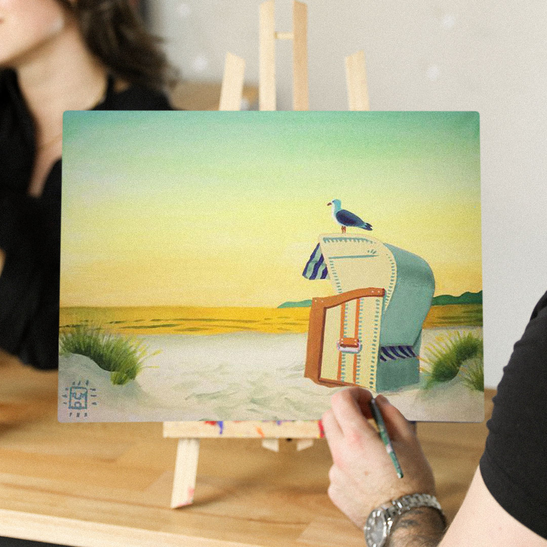 ArtNight: Strandkorb Malkurs